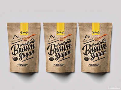 طراحی بسته بندی شکر قهوه ای کالینا creative design graphicdesign packagedesign packaging بسته بندی طراحی بسته بندی طراحی لیبل چاپ لیبل