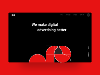 JCS Media | Concept black concept grahic design graphic main red ui ux web web design webdesign website