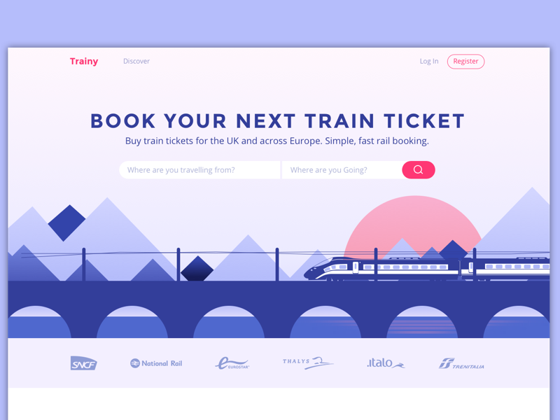 rail travel websites