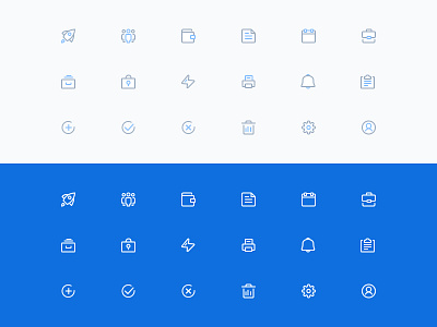 24px blue line icons add bolt calendar delete document icon icons lock notification print settings wallet