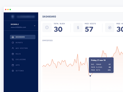 SaaS Dashboard Analytics app clean dashboard design home icons landing minimal saas website