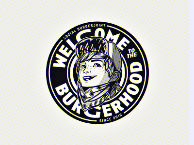 Bronx jr branding character comic design illustration logo vector