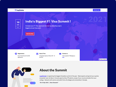 Event Landing Page