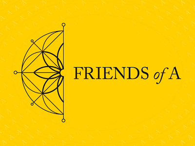 Friendsofa branding identity logo design