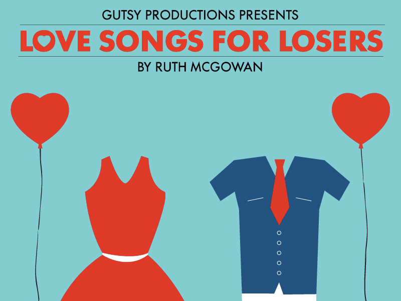 Love Song for Losers poster flyer leaflet vector illustration
