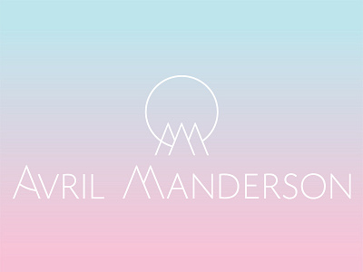 Avrildribbble brand branding design logo monogram rebrand