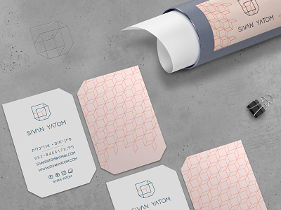 Sivan Yatom Branding branding business cards logo logotype typogaphy