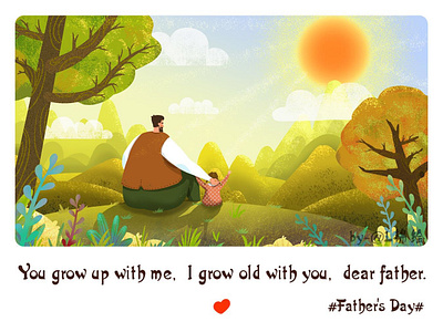 Father's Day illustration