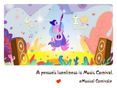 Musical Carnival illustration