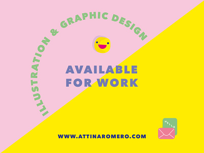 Available for Work freelance illustration jobs work