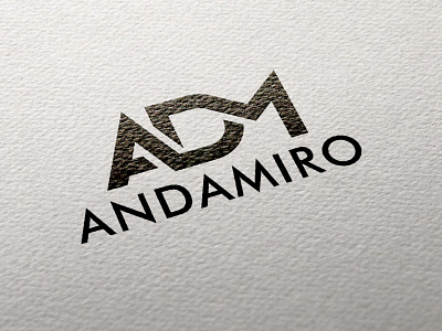 ADM initial logo branding illustrator initial letter logo initial logo lettering logo logo design minimal monogram photoshop unique logo