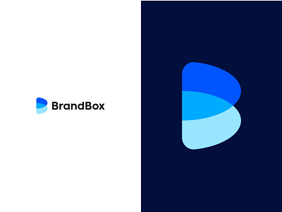 BrandBox (Project is done) b logo branding initials logo logo logo design minimal modern