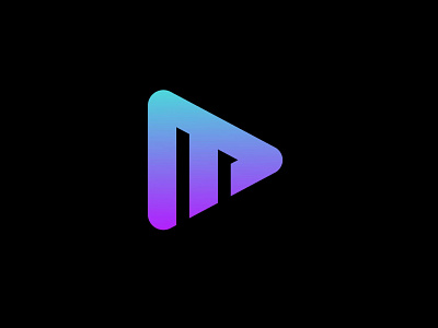 Music logo (Project is done) initial logo lettermark logo logo design modern logo music logo play logo