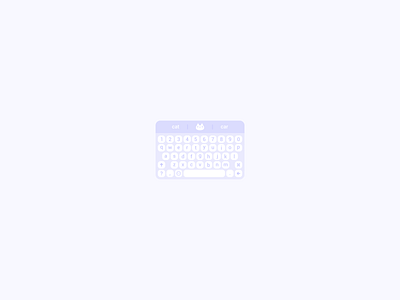 Digital Bits- Keyboard app design illustration keyboard typography ui ux vector