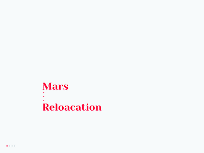 Mars- Relocation design graphic design mars space ui ux vector