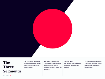 Mars- Flag- The Three Segments