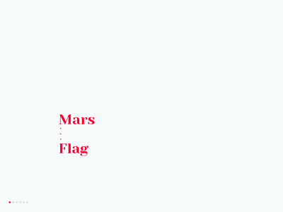 Mars- Flag design graphic design mars space ui ux vector