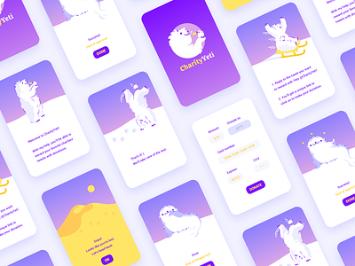 Charity Yeti design ui ux web