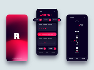 REDSHIFT App - UI/UX Case study - LANTERN 1 branding design graphic design logo space ui ux vector