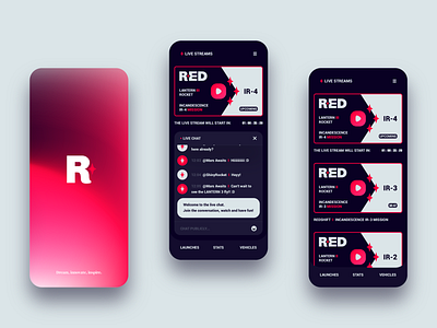 REDSHIFT App - UI/UX Case study - Live