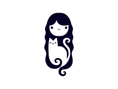 Meow there Dribbble! Tamar Ziri - Logo