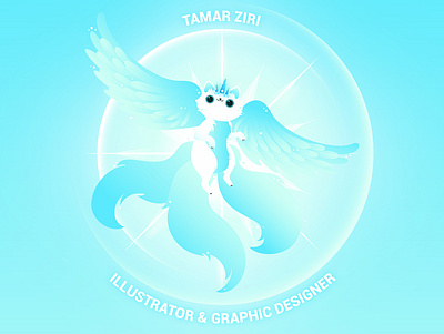 Illustrator CV - Tamar Ziri curriculum vitae cv cv design illustrator resume vector