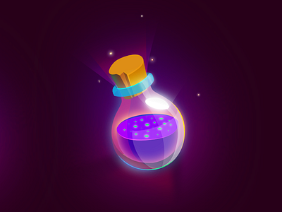 Potions - Game Asset Designs - Affinity Designer android asset cute game ios ipad potion ui