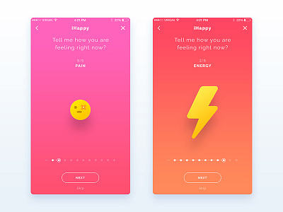 App WIP - UI/UX Design