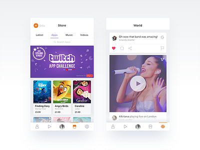 Upcoming Social App - WIP 2