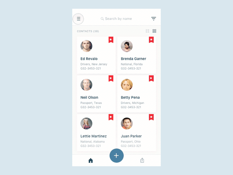 Little animation attempt :) android animation app design ios iphone mobile principle sketch ui ux