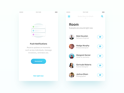 In The Room - App UI/UX Redesign