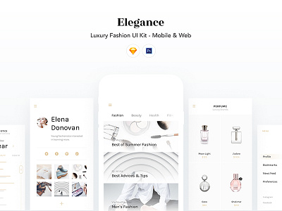 Elegance - UI Kit *UPDATE*