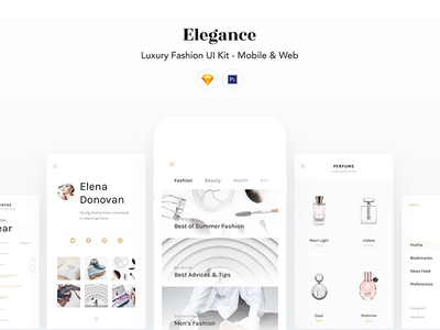 Elegance - UI Kit *UPDATE*