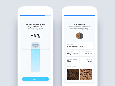 FarmAi - Soil Registration android app design ecommerce ios iphone minimal register ui ux