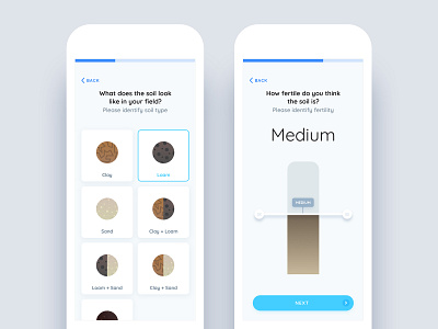FarmAi - Soil Registration android app design ecommerce farming ios iphone minimal register ui ux