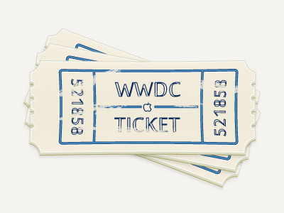 Old WWDC Tickets