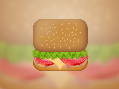 iOS Sandwich Icon food icon ios sandwich