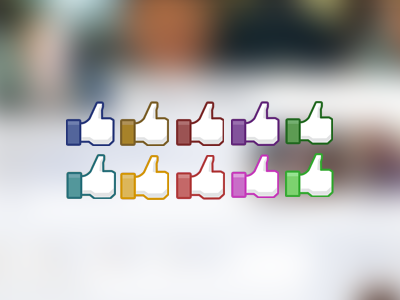 Facebook Like Icon Set facebook fb icon icons like likes set