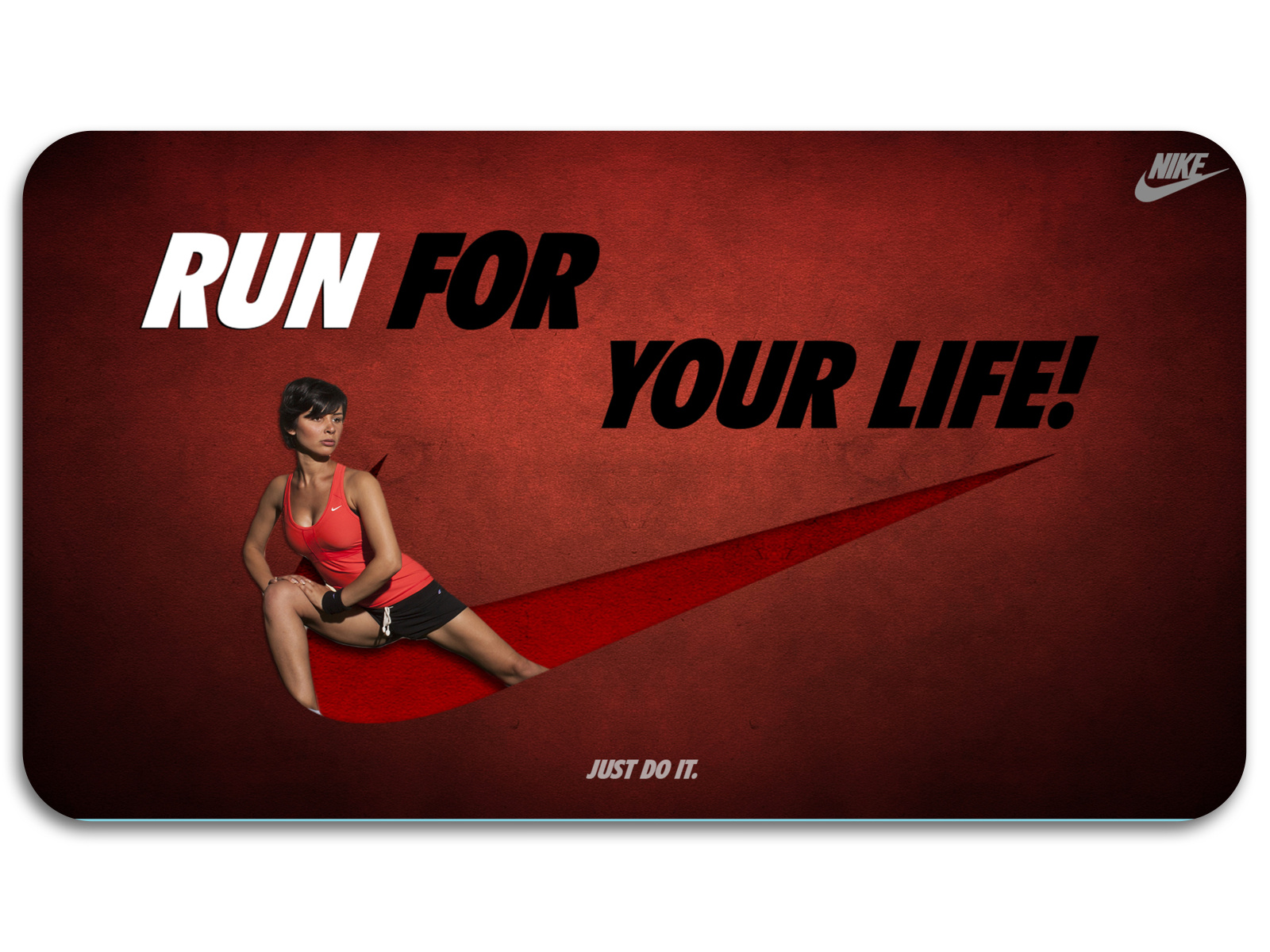 Nike Ad Poster by Vijeyakumar R on Dribbble