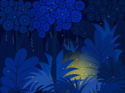 Firefly dribbble illustration illustrator vector