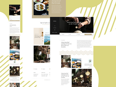 Left Menu bar website design