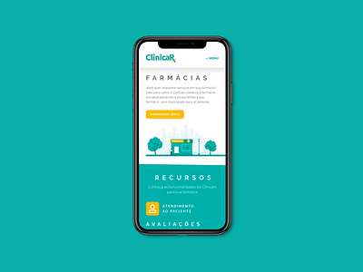 Mobile - Como funciona para farmácias health illustration interface mobile pharmacy ui webdesign