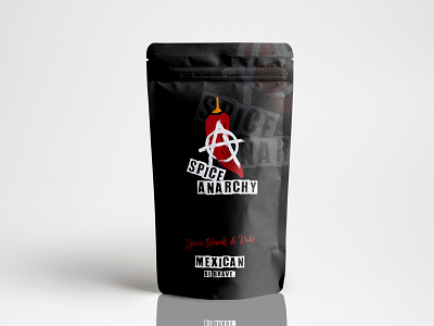 Spice Anarchy | Brand Identity and packaging hot logo logo design logos packaging packaging design spice