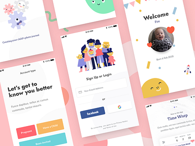 Lifecake - Onboarding Concept