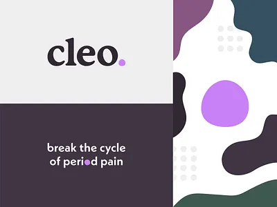 Cleo Brand brand identity brand identity design branding dots logo minimal packaging period serif logo tagline women