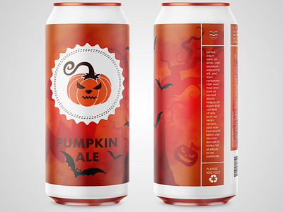 PUMPKIN ALE branding design graphicdesign packagedesign typography