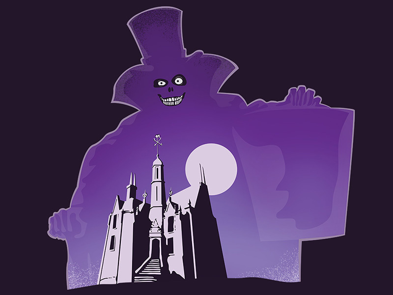Hatbox Ghost disneyworld salems lot haunted mansion