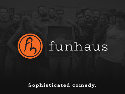 Reimagined Funhaus Logo funhaus innuendo joke logo