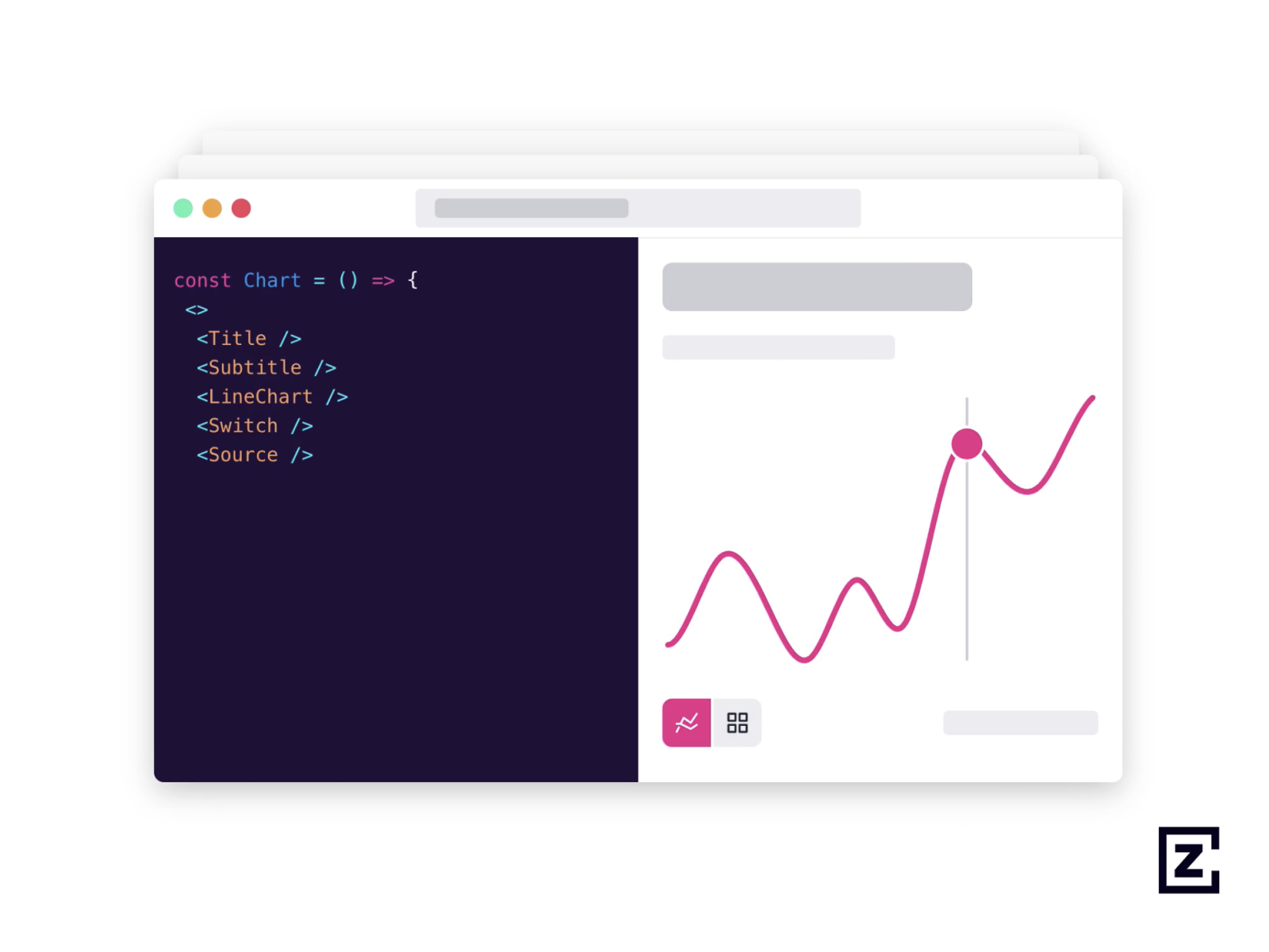 Code design split screen visual by z creative labs on Dribbble