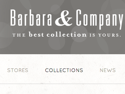 Barbara & Company Website Project squarespace website